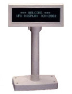 ICD-2002 Дисплей покупателя, питание  5V от разъема USB, интерфейс подключения  RS-232
