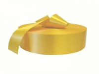 Лента сатиновая Желто-Золотая для печати на термотрансферном принтере