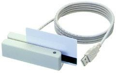 MSR213V-33, считыватель магнитных карт, 1&2&3 дорожки, USB-VirtualCom